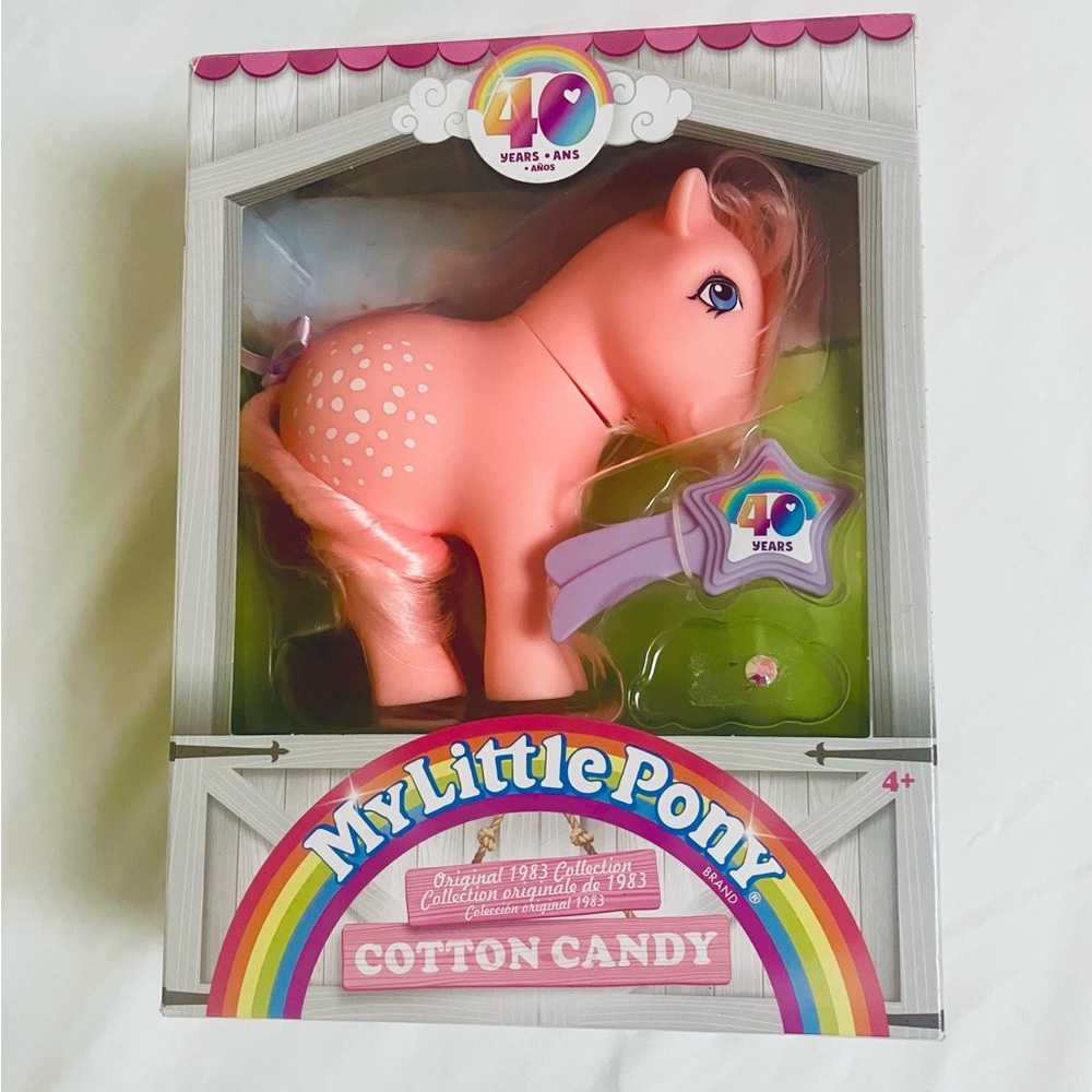 My Little Pony 40th Anniversary edition Cotton Candy